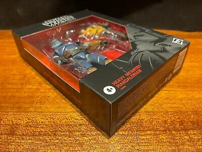 STAR WARS Black Series HEAVY INFANTRY MANDALORIAN - DELUXE - GUARANTEED MINT