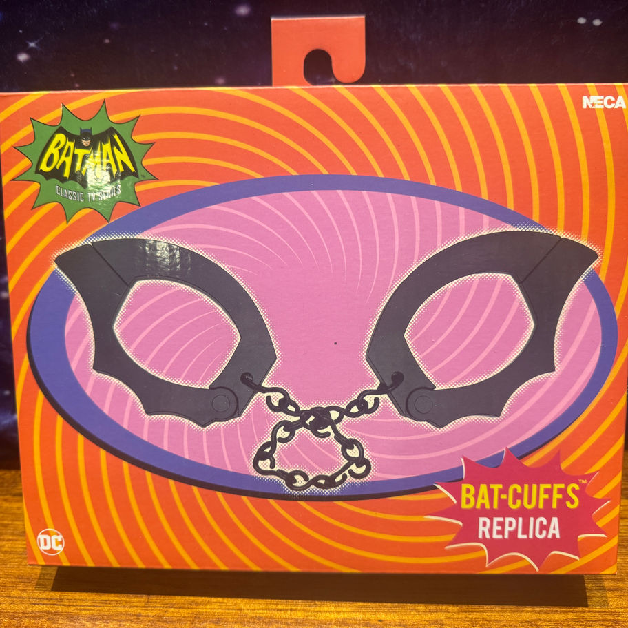 NECA BATMAN 1966 Classic TV Series BAT CUFFS Prop Replica