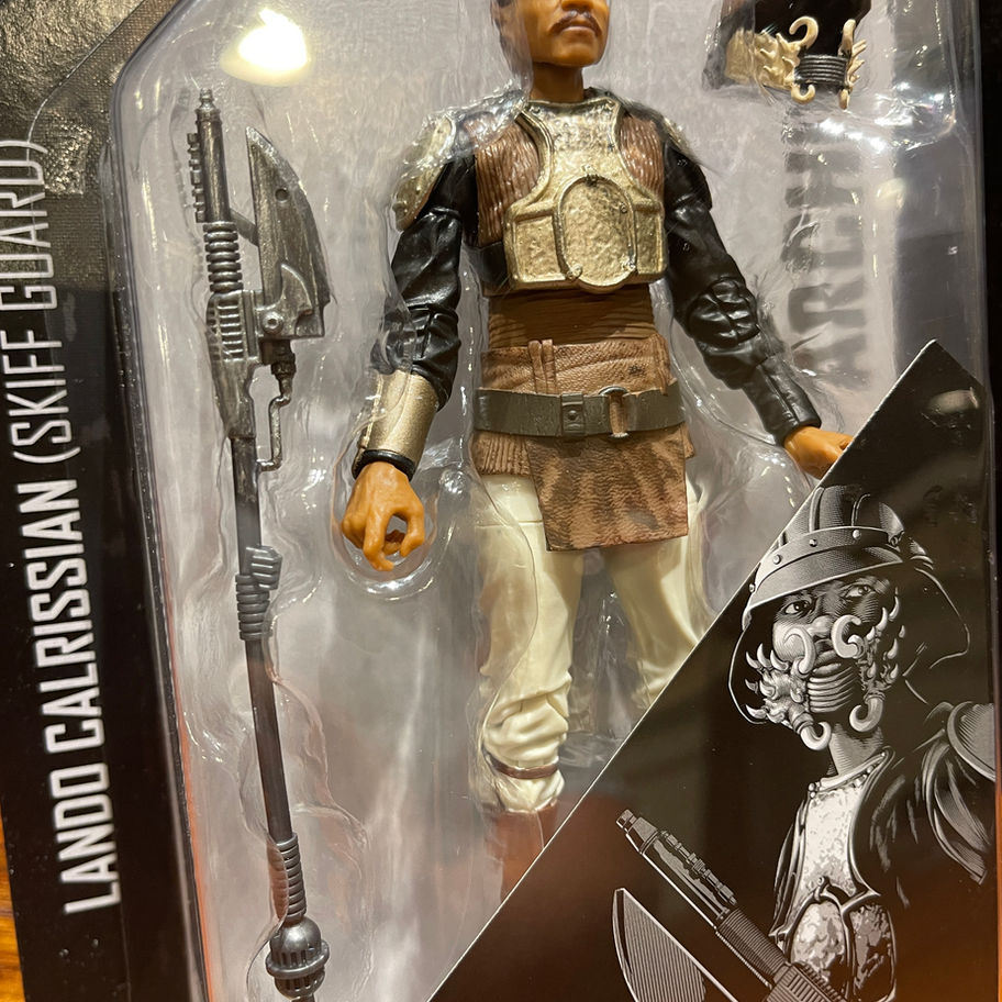Lando Calrissian Skiff Guard action figure