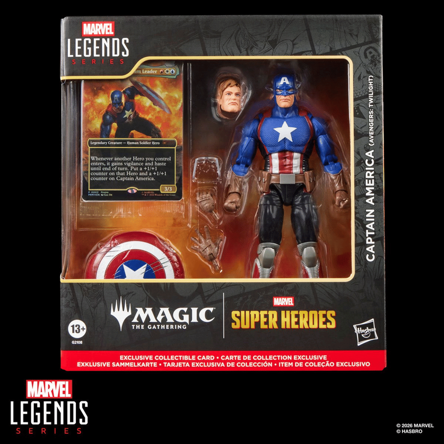 Marvel Super Heroes Magic: The Gathering Marvel Legends Series Captain America