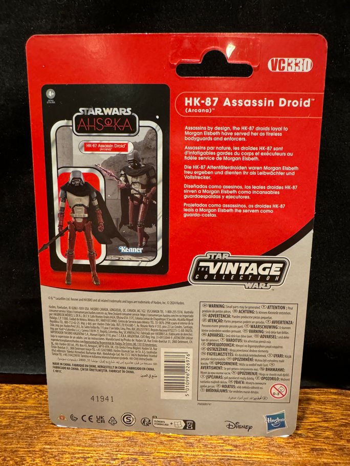 STAR WARS Vintage Collection HK-87 ASSASSIN DROID (Arcana) VC330 3.75" Figure