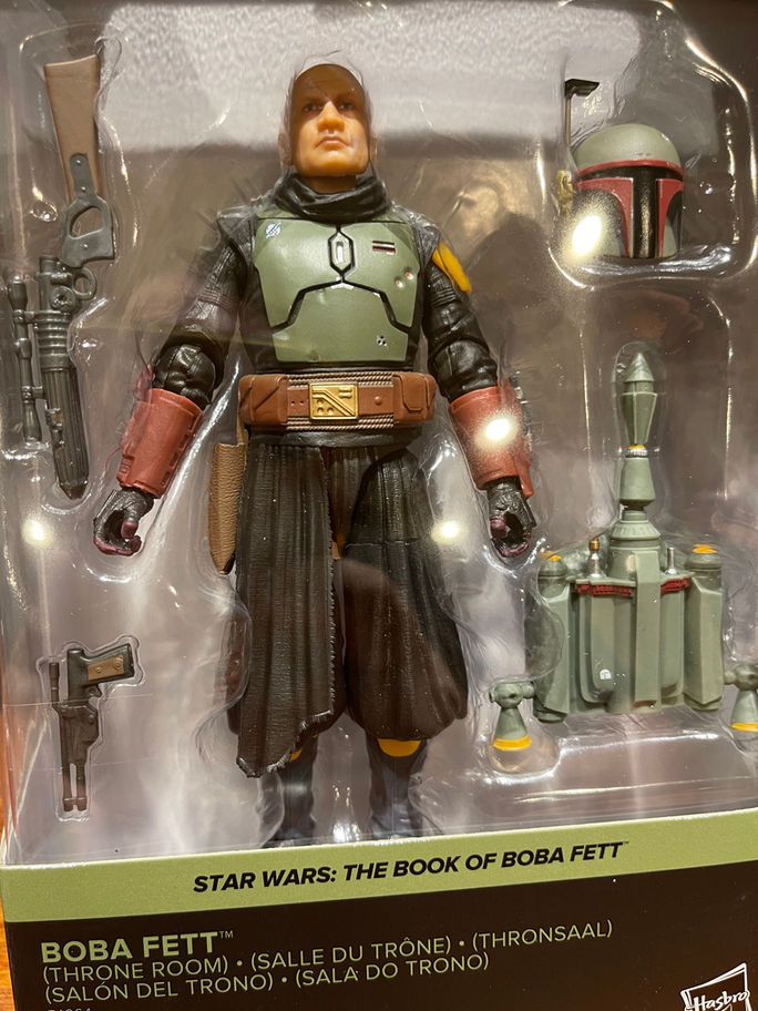 Boba Fett action figure, Star Wars: The Book of Boba Fett, 6-inch scale