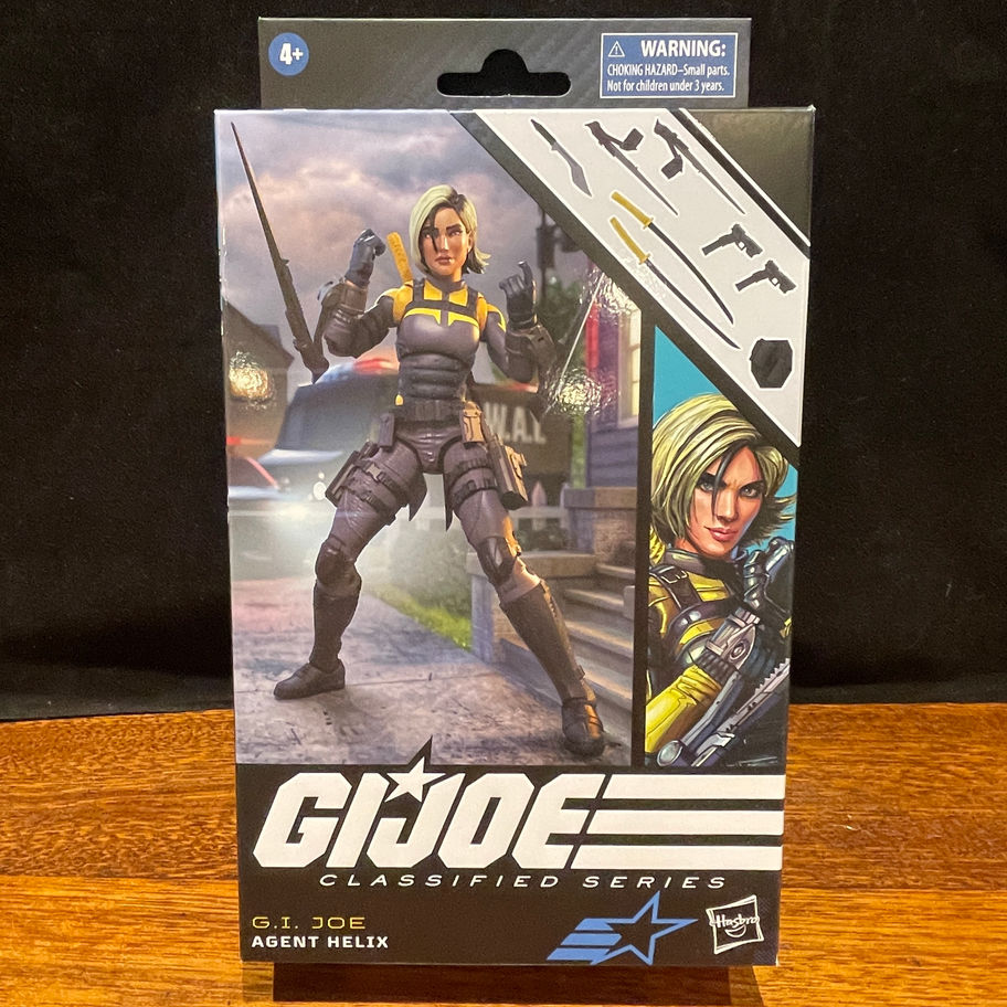 GI JOE Classified Series AGENT HELIX #104 6" Action