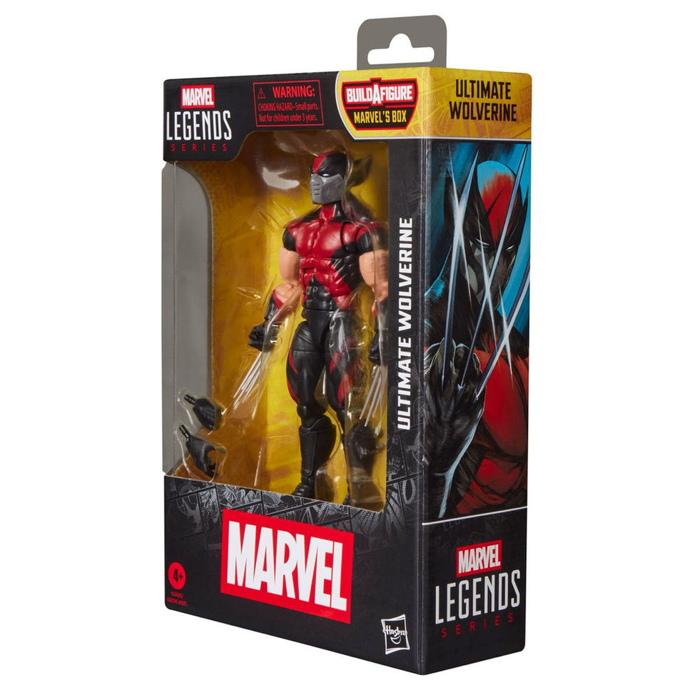 Marvel Legends Ultimate Wolverine BOX BAF Figure