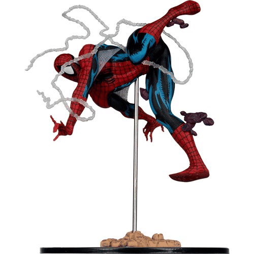 McFarlane Toys Amazing Spider-Man #318 1:10 Scale Posed Figure with Scene