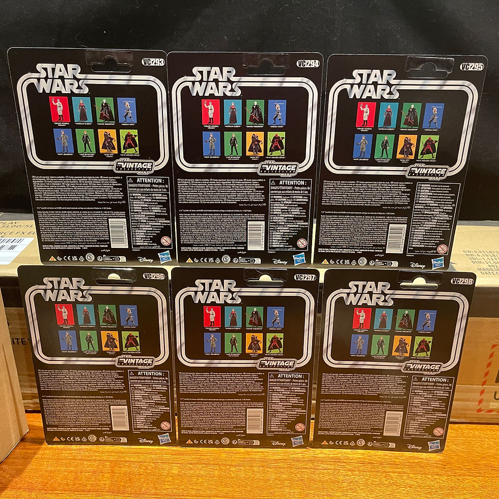 Thumbnail: STAR WARS Vintage Collection 2023 WAVE 16 Set of 6 3.75" Action Figures
