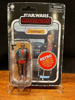 Star Wars The Mandalorian Greef Karga Retro Collection Kenner action figure
