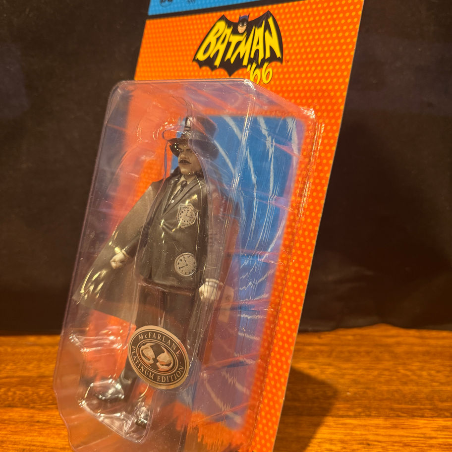 McFarlane Toys RETRO VARIANT CLOCK KING Batman Classic TV Series 6" Figure