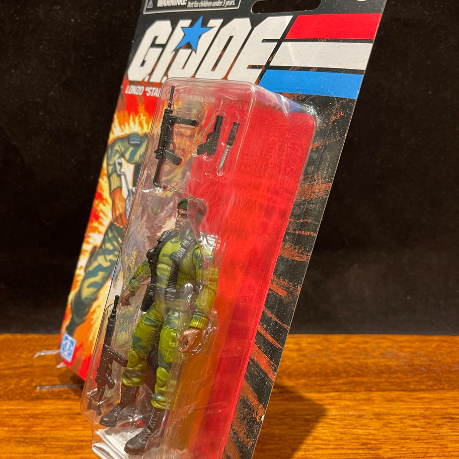 GI JOE Retro Collection LONZO "STALKER" WILKINSON 3.75" Action Figure