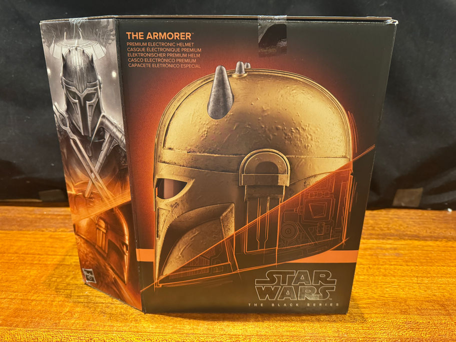 STAR WARS Black Series ARMORER Electronic Helmet