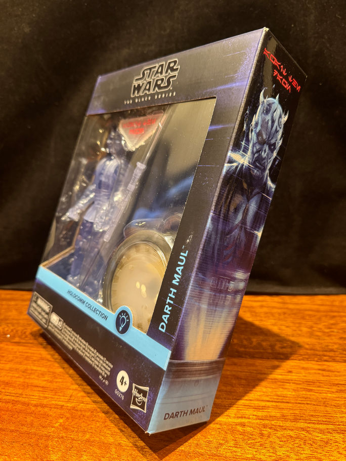 STAR WARS Black Series DARTH MAUL HOLOCOM COLLECTION 6" Exclusive