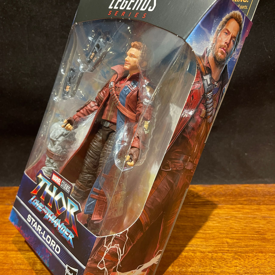 Star-Lord Marvel Legends Series action figure in packaging