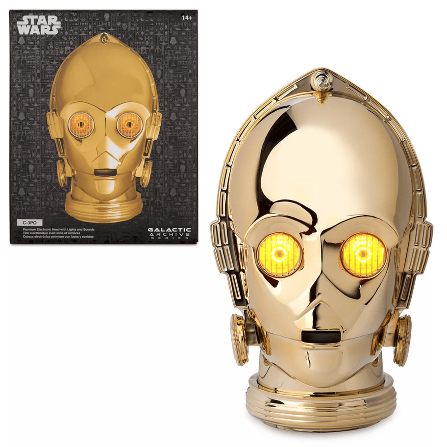 Star Wars C-3PO Premium Electronic Head - Galactic Archives Exclusive
