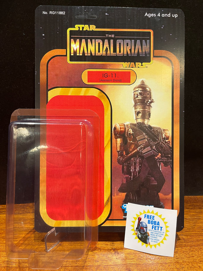 IG-11 Mandalorian action figure card