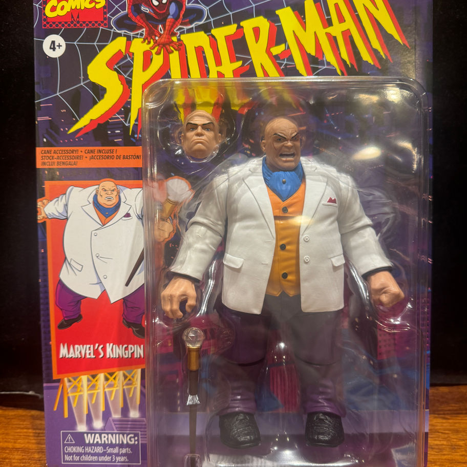 SPIDER-MAN Marvel Legends Retro Collection KINGPIN 6" Action Figure