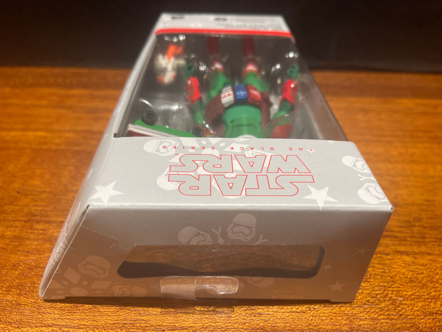 Star Wars action figure in box