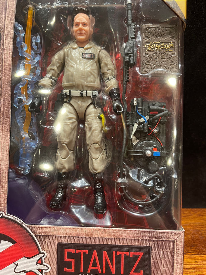 Ghostbusters action figure in box