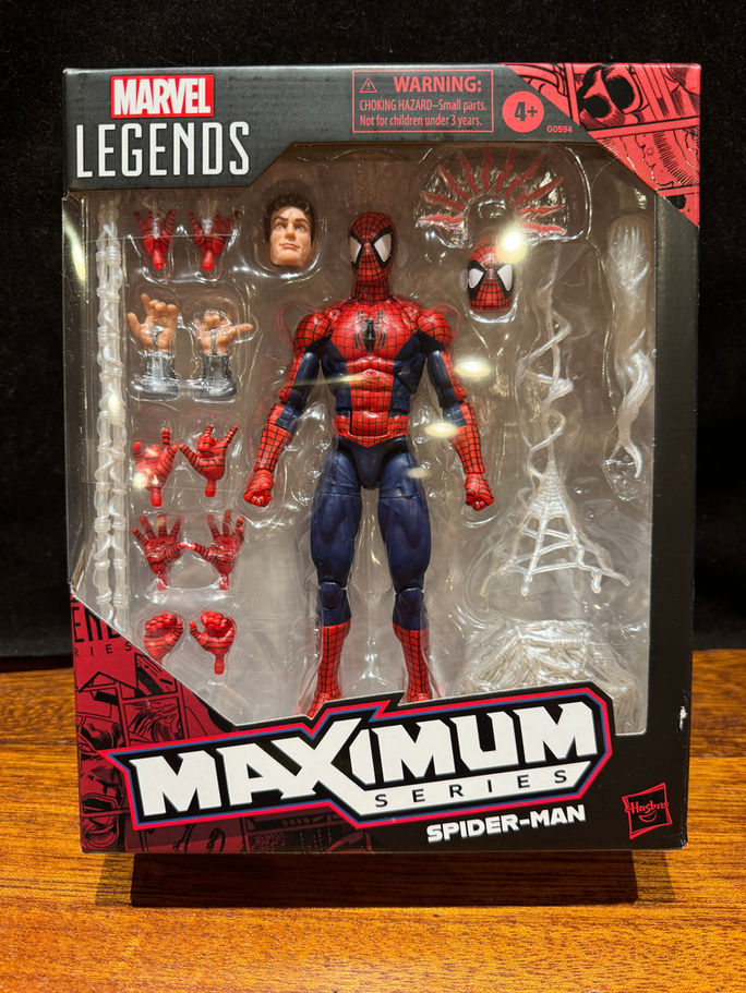 Marvel Legends MAXIMUM Series SPIDER-MAN 6" Action Figure