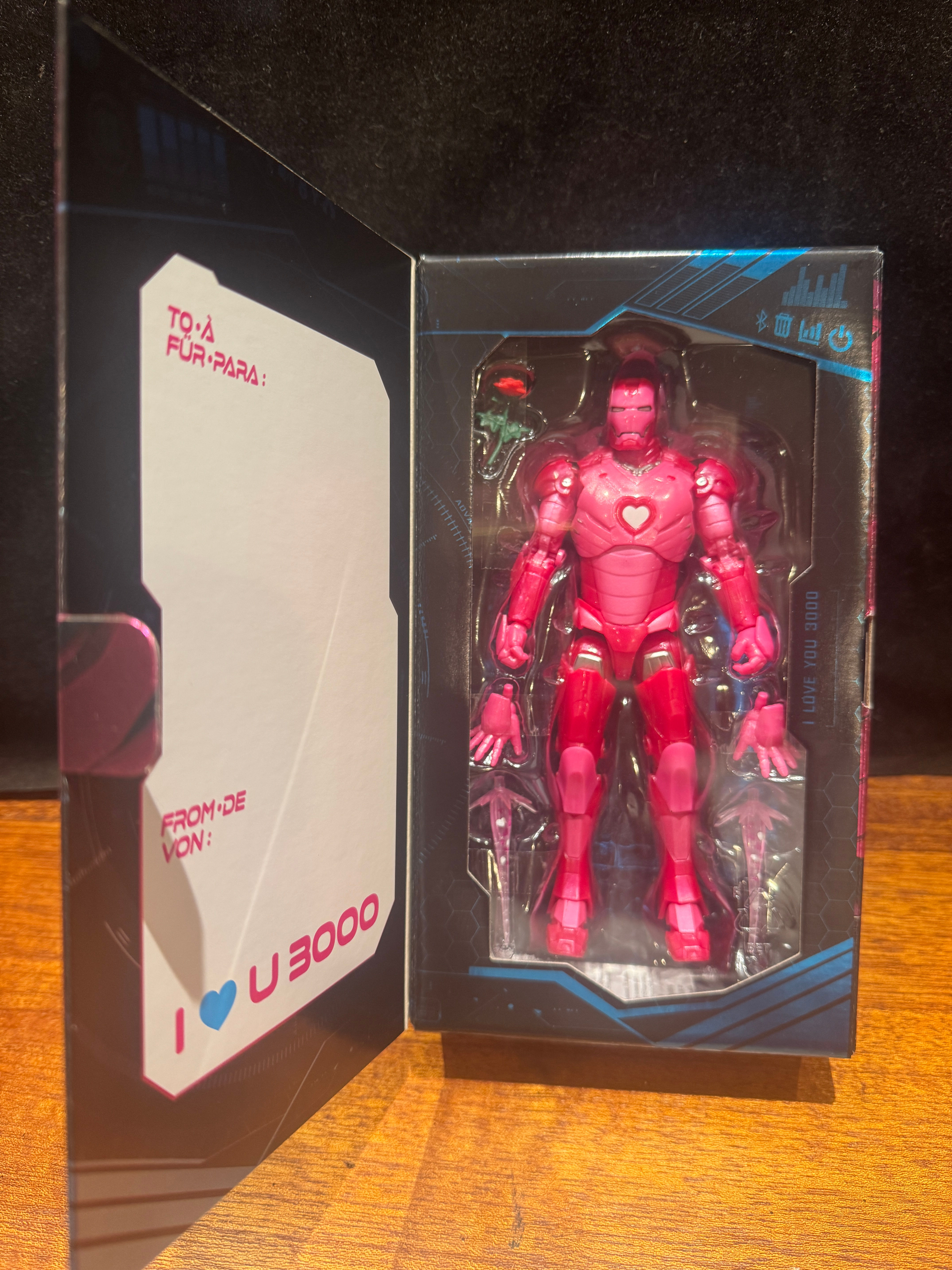 Marvel Legends IRON MAN I LOVE YOU 3000 Valentines Day 6" Action Figure
