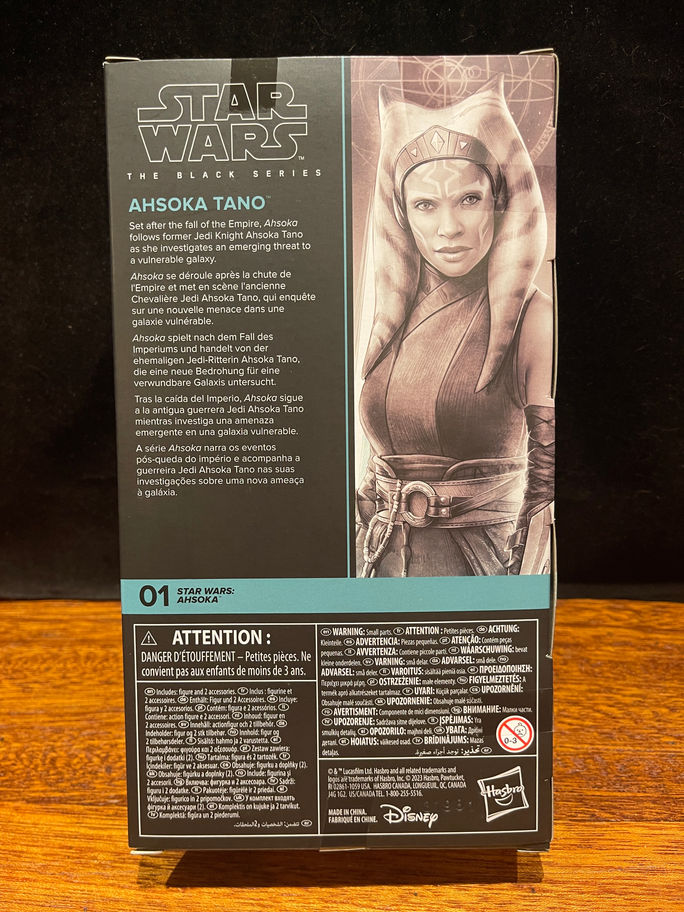 STAR WARS Black Series AHSOKA TANO #01 6" Action Figure