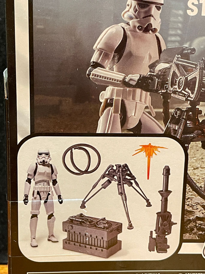 Star Wars Stormtrooper action figure with accessories