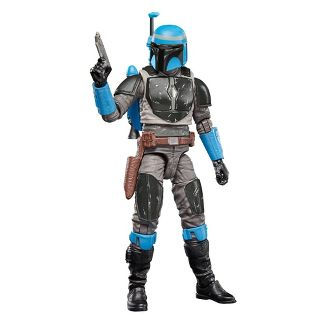Blue Mandalorian action figure