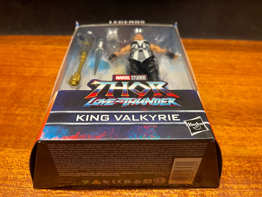King Valkyrie Marvel Legends action figure from Thor: Love and Thunder