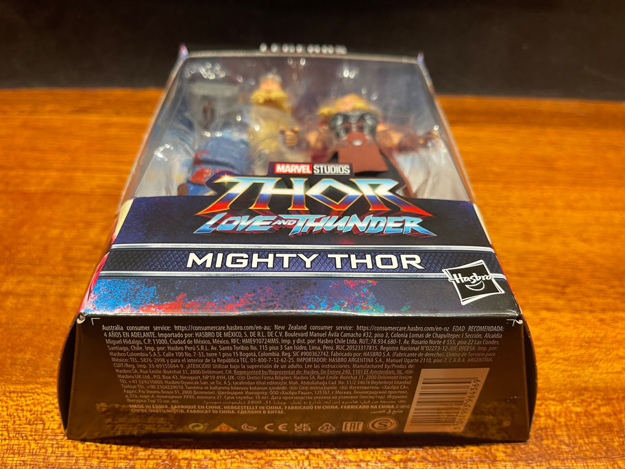 Mighty Thor action figure box