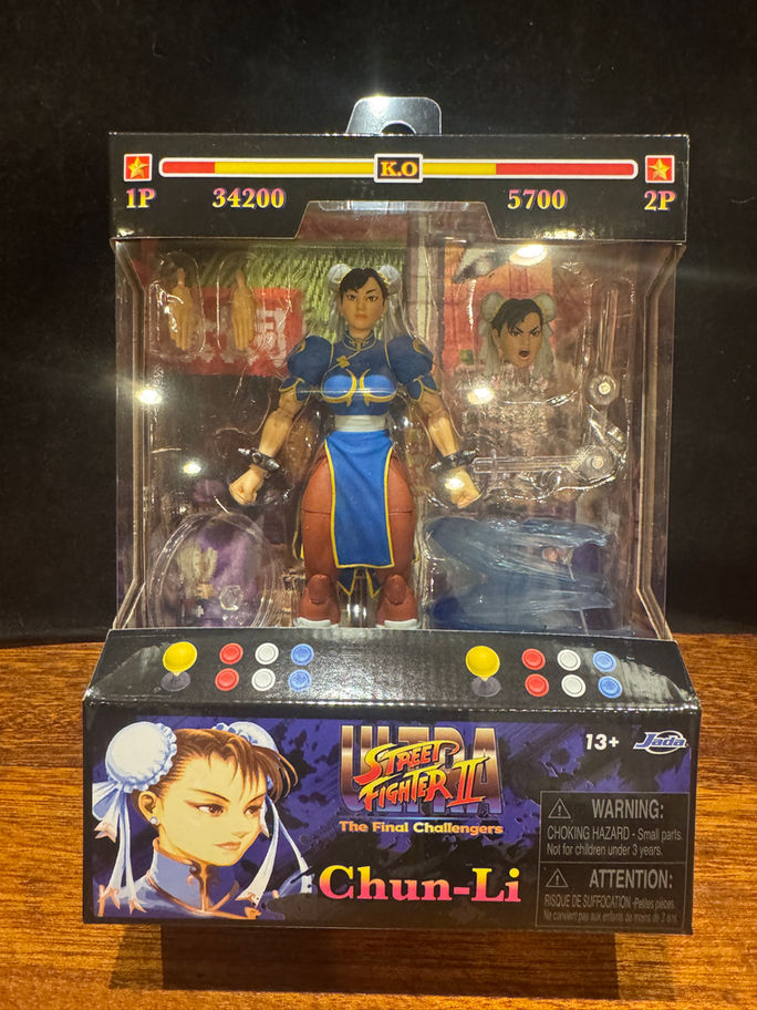 JADA TOYS Ultra Street Fighter II CHUN-LI  6" Action Figure