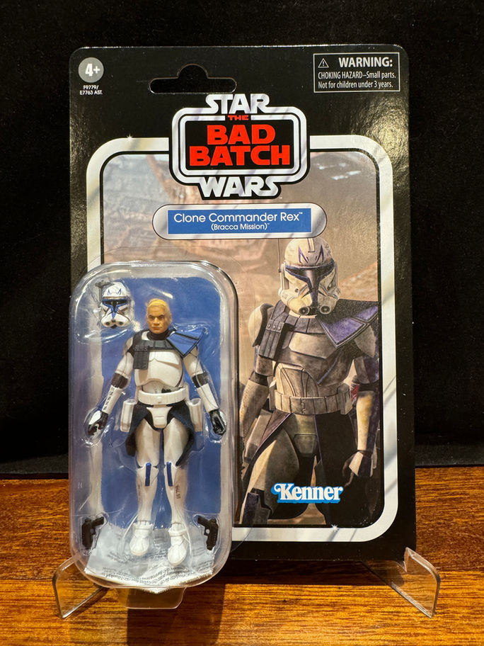STAR WARS Vintage Collection CLONE COMMANDER REX (Bracca Mission) VC317 Figure