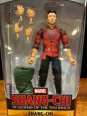 Shang-Chi action figure with staff and accessories