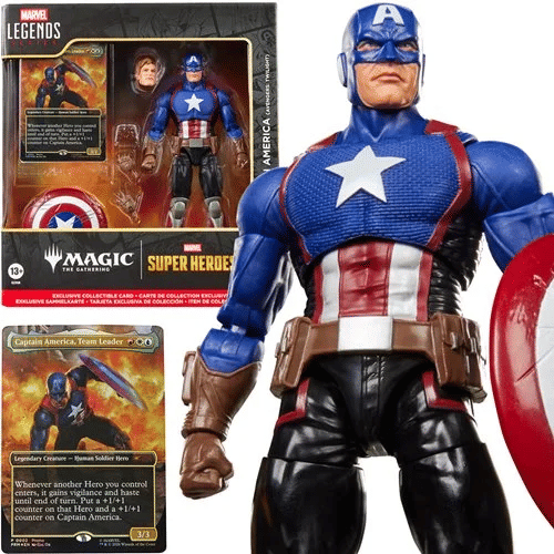 Marvel Super Heroes Magic: The Gathering Marvel Legends Series Captain America