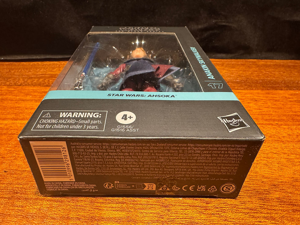 Thumbnail: STAR WARS Ahsoka action figure in box