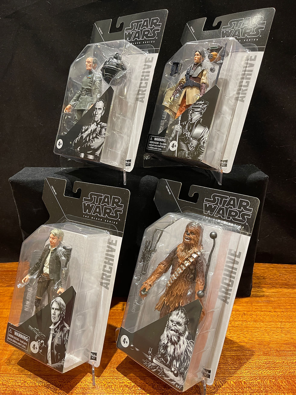 Miniature : Four Star Wars Archive Collection action figures