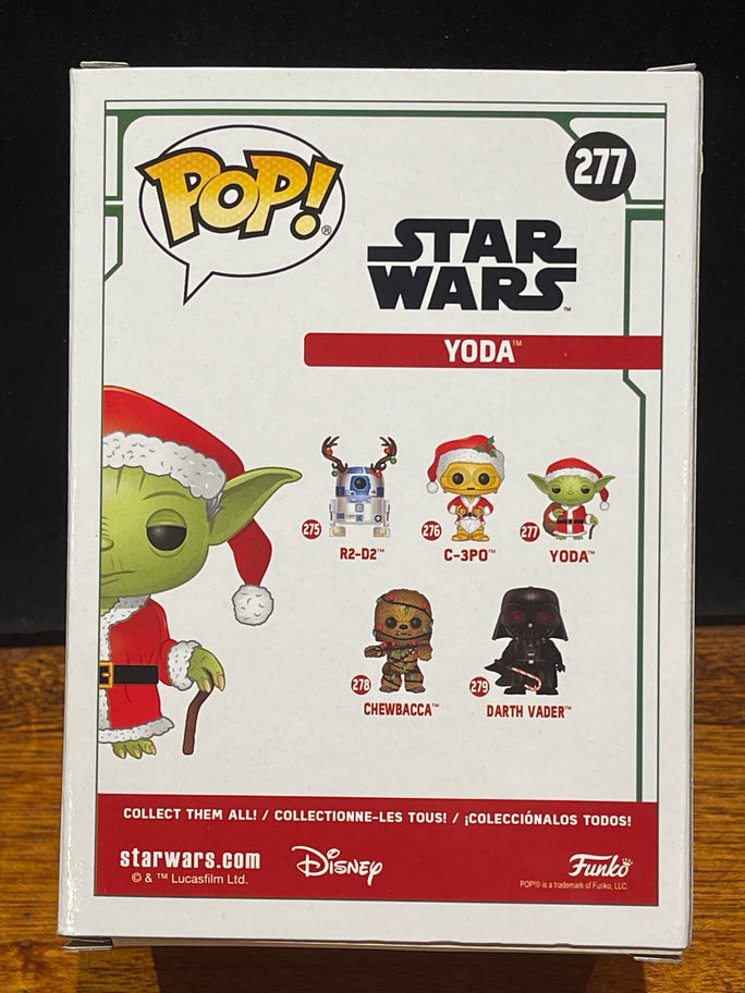 POP! HOLIDAY YODA CLAUS