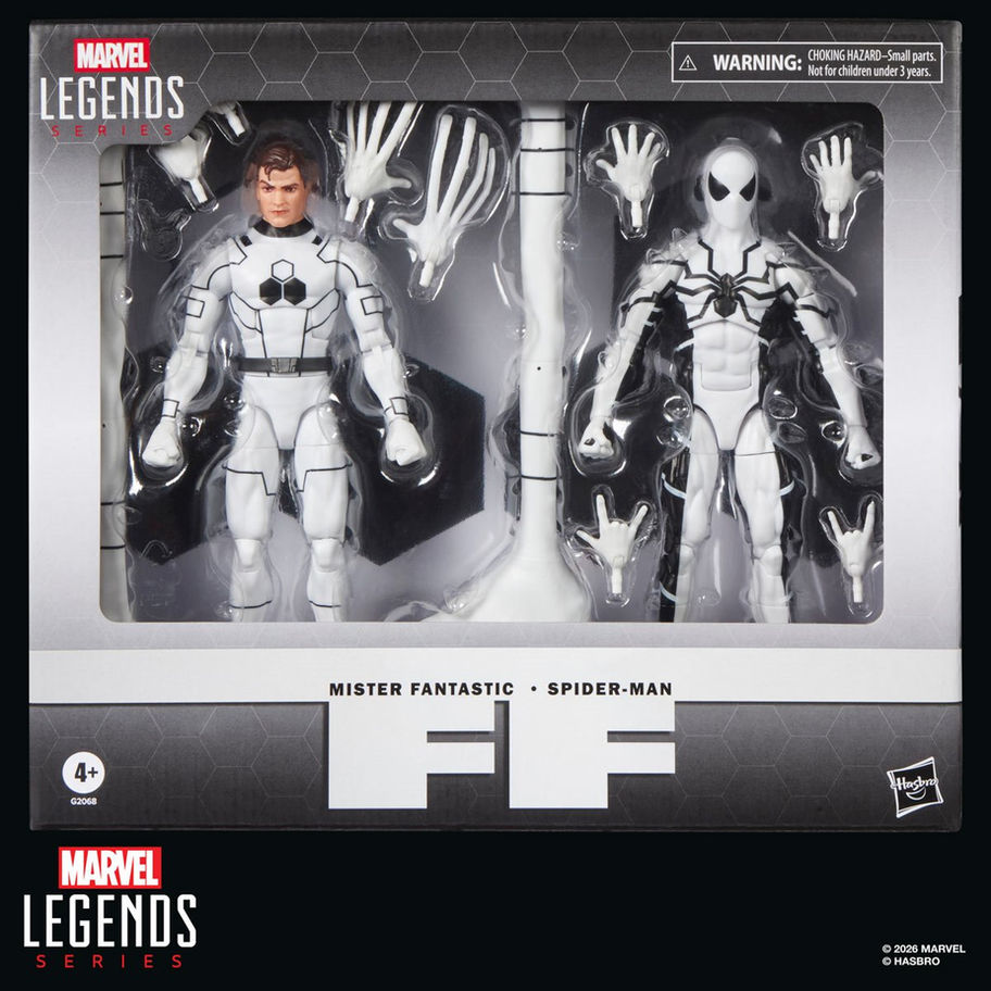 Marvel Legends Future Foundation Mister Fantastic & Spider-Man 6-Inch Figures