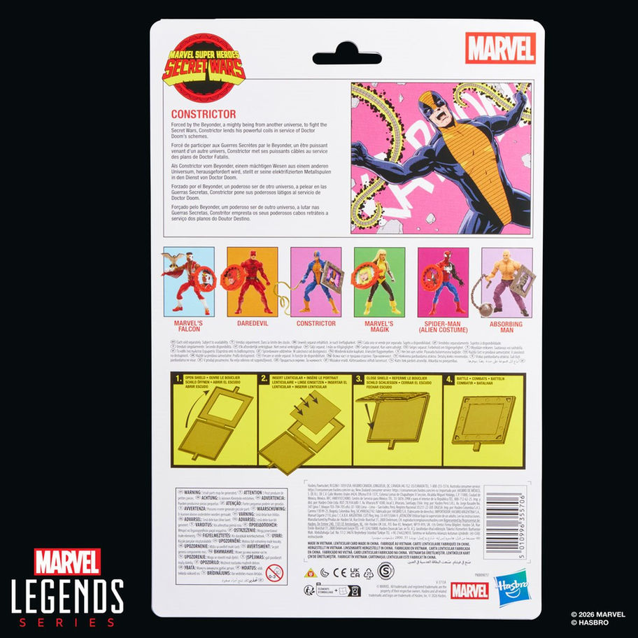 SECRET WARS Marvel Legends CONSTRICTOR 6-Inch Figure
