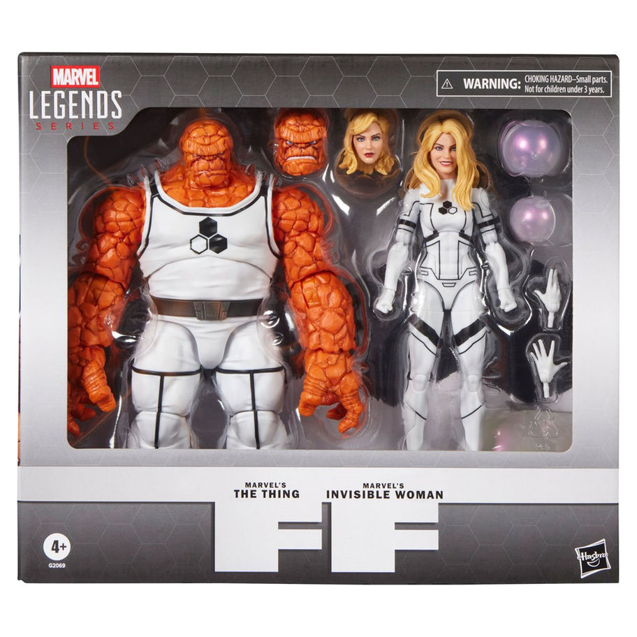 Marvel Legends Future Foundation Thing & Invisible Woman 6 Inch Figures