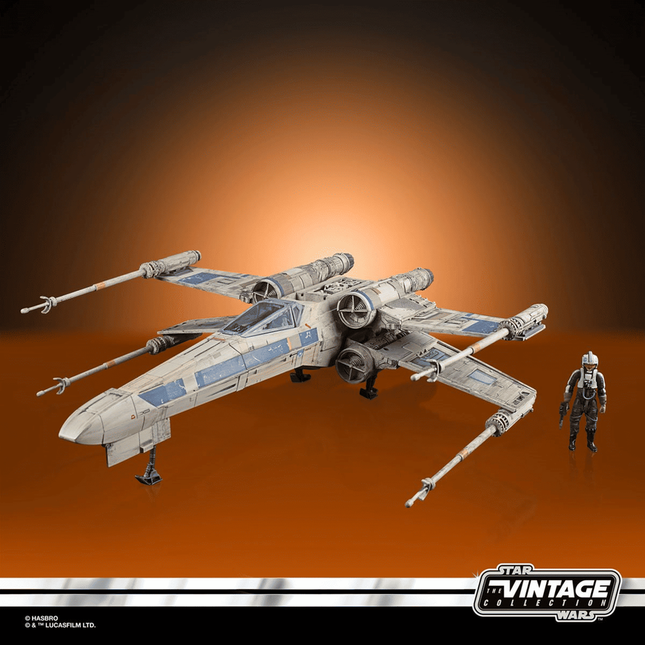 Star Wars Vintage Collection Antoc Merrick's X-Wing Fighter & Figure