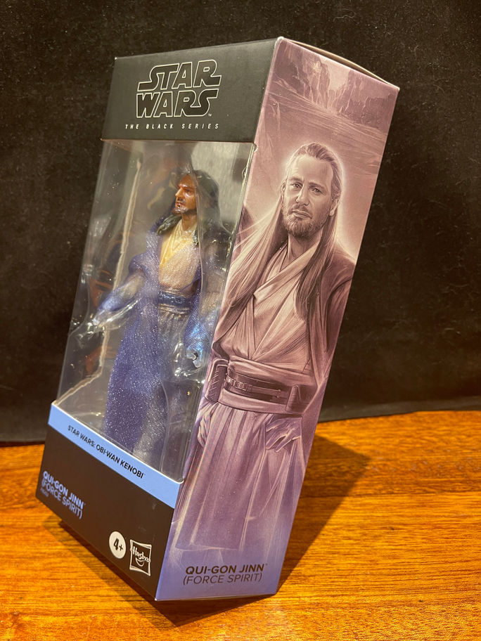 STAR WARS Black Series QUI-GON JINN (Force Spirit) #16 Exclusive 6" Figure