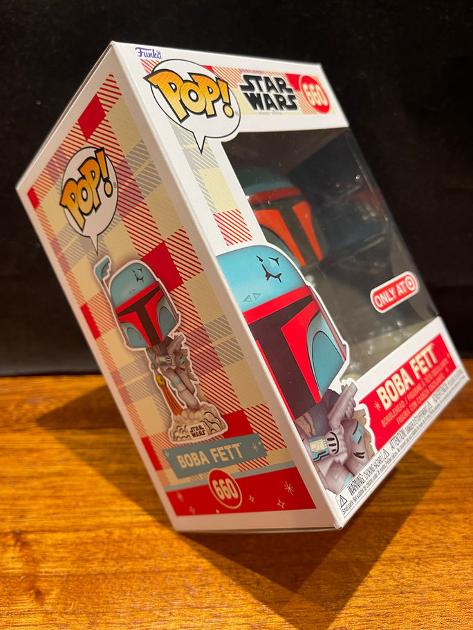 Funko POP! BOBA FETT #660 Disney 100 Retro Reimagined Target Exclusive
1/8