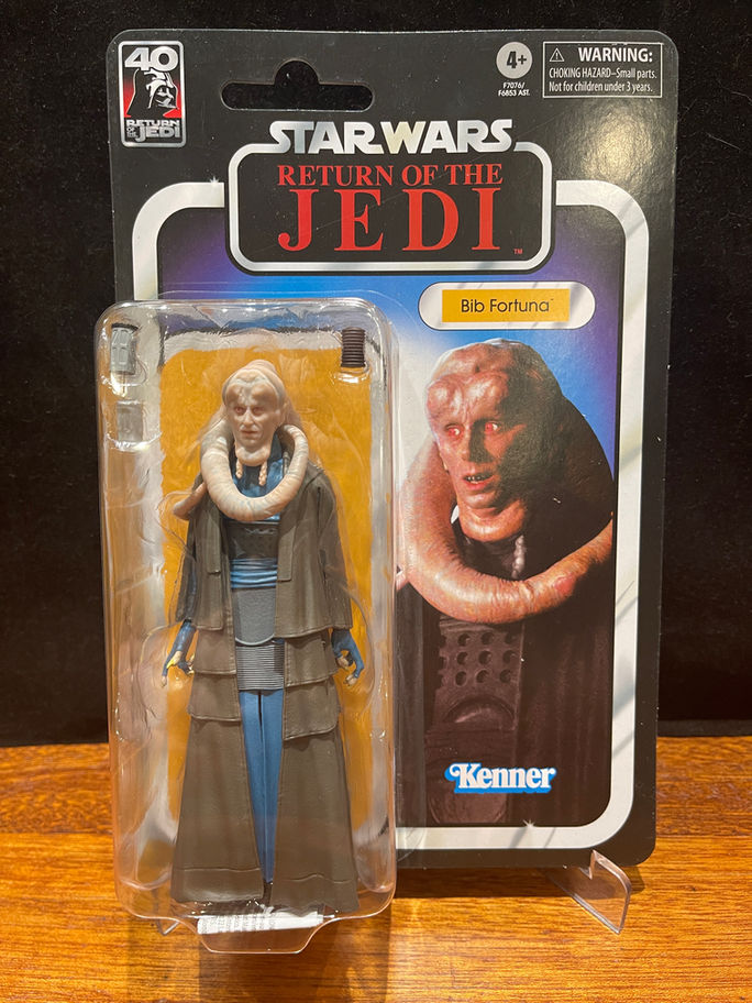 Bib Fortuna & Kenner Star Wars Return of the Jedi action figures