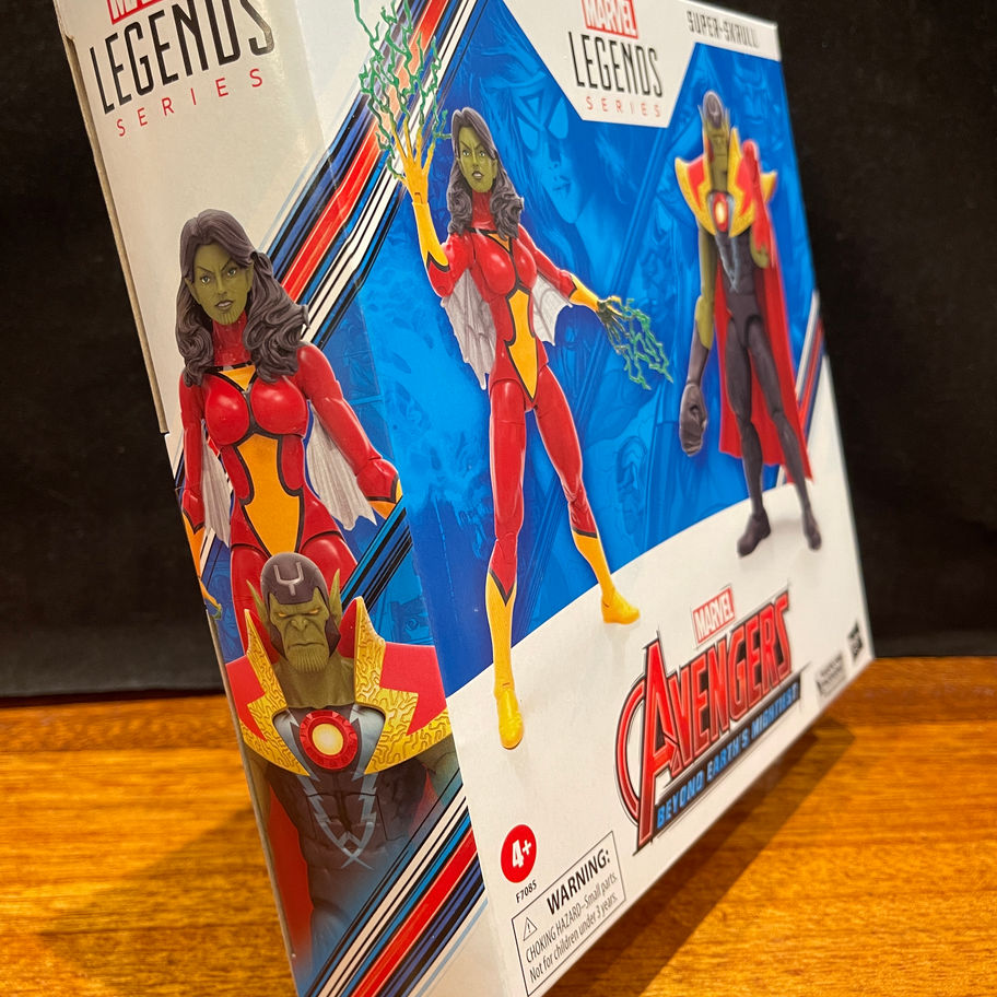 Marvel Legends SKRULL QUEEN & SUPER SKRULL