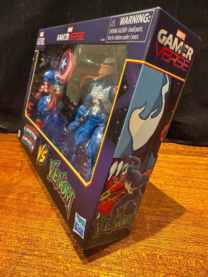 Marvel Legends CAPTAIN AMERICA VS VENOM Gamerverse 6" Action Figure