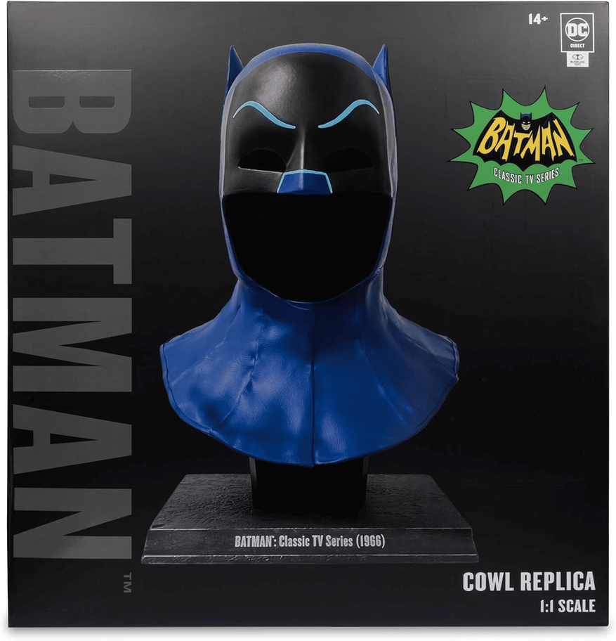 McFarlane DC Batman Classic TV Series (1966) Cowl Replica 1:1 Prop Replica