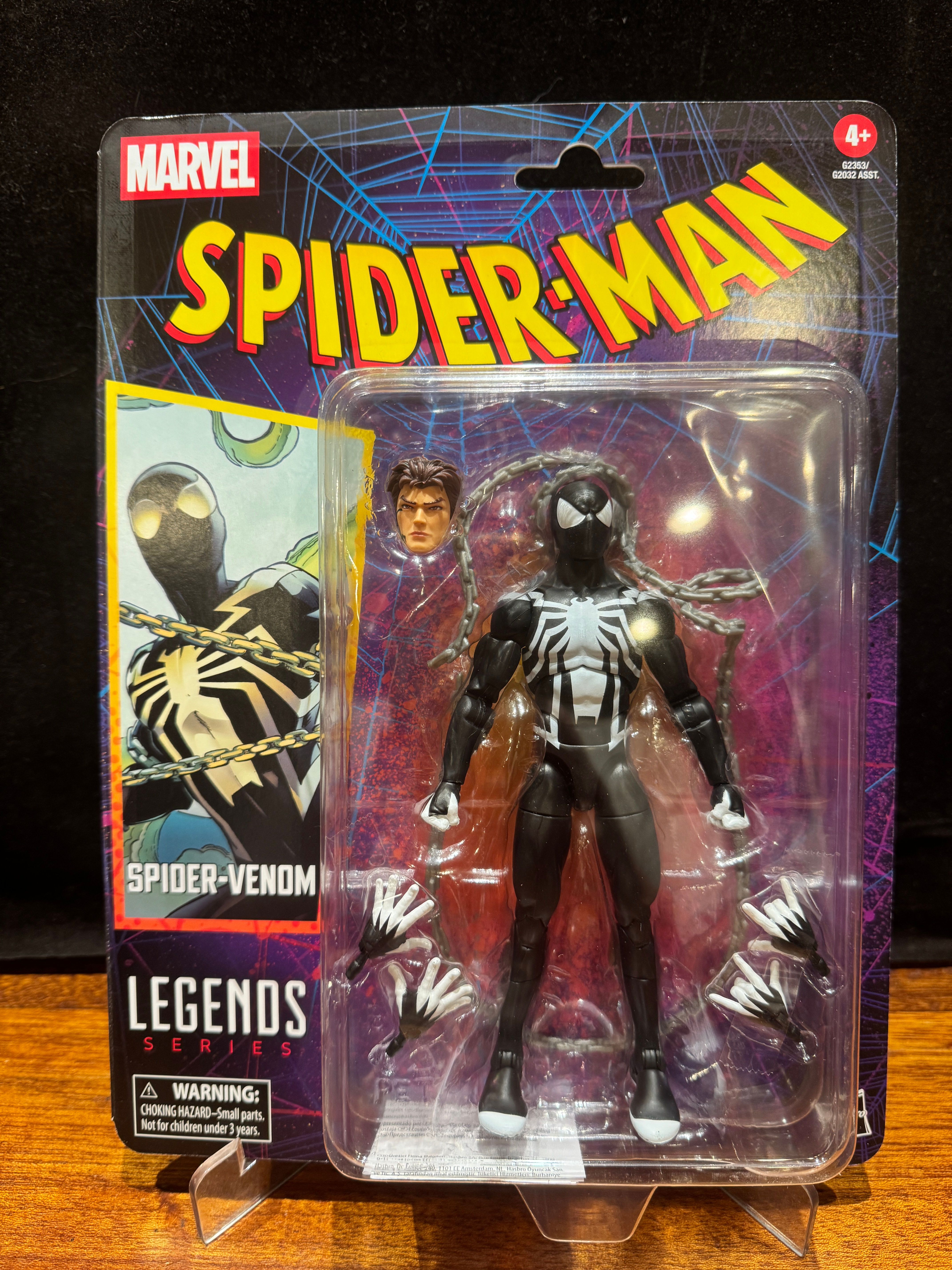 Marvel Legends Retro SPIDER-VENOM 6" Action Figure