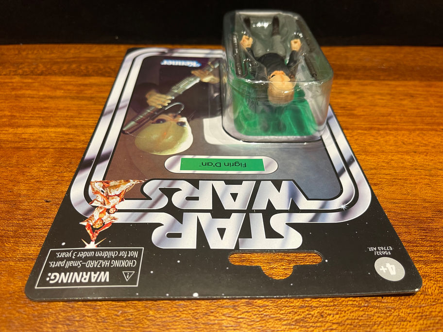 Luke Skywalker Star Wars action figure on card