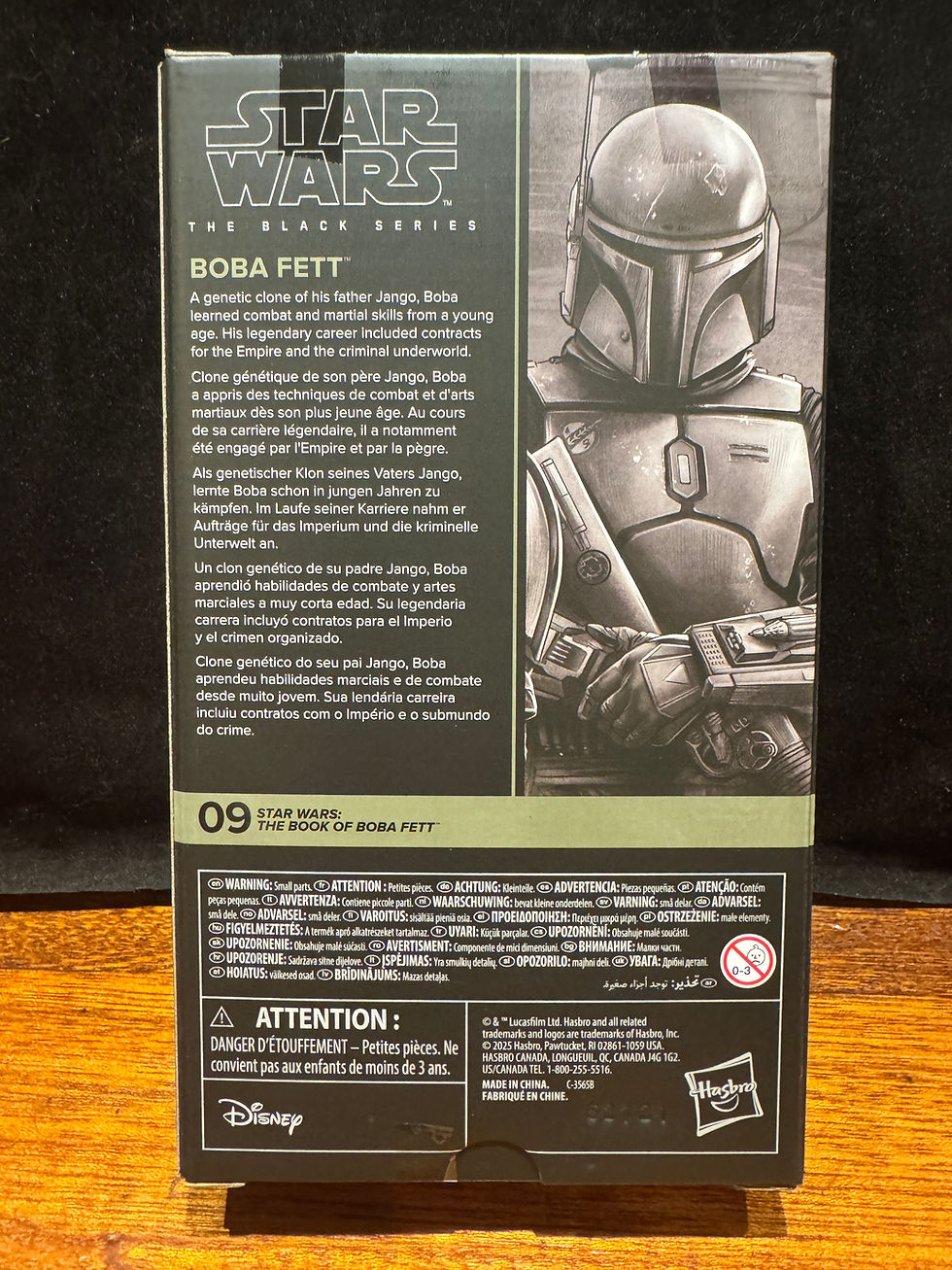 Thumbnail: Star Wars Black Series BOBA FETT #09 (Book Of Boba Fett) 6" Action Figure
