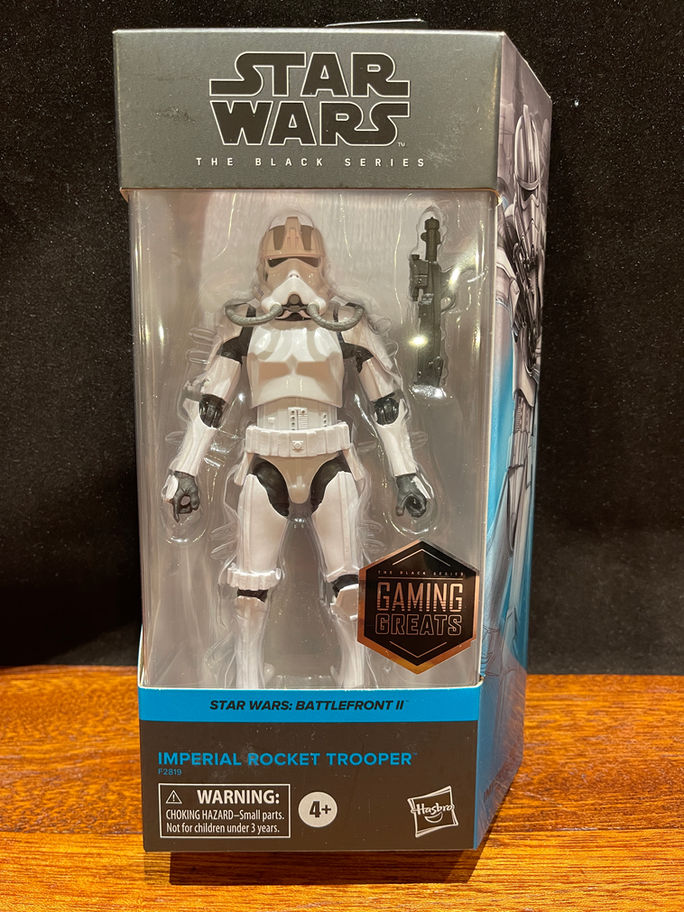 STAR WARS Black Series IMPERIAL ROCKET TROOPER #01 Gaming Greats 6" Figure