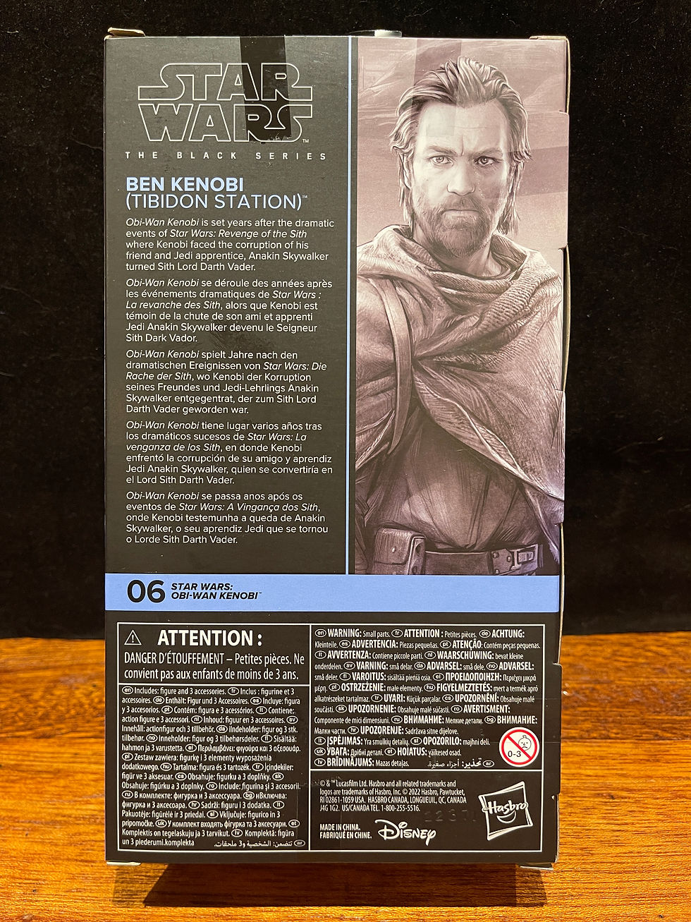Thumbnail: Obi-Wan Kenobi Tython Station 3.75" action figure